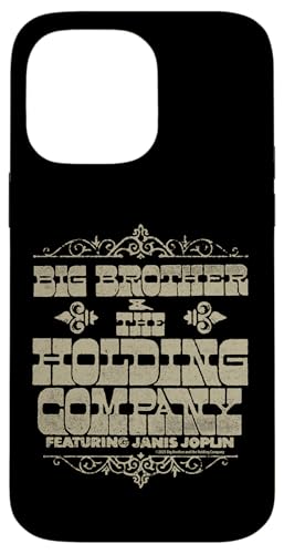 Big Brother & The Holding Company Stacked Filigranes Logo Hülle für iPhone 14 Pro Max Big Brother & The Holding Company Stacked Filigranes Logo Hülle für iPhone 14 Pro Max von Big Brother & The Holding Company
