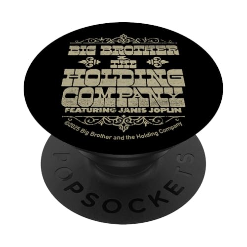 Big Brother & The Holding Company Stacked Filigranes Logo PopSockets Klebender PopGrip Big Brother & The Holding Company Stacked Filigranes Logo PopSockets Klebender PopGrip von Big Brother & The Holding Company