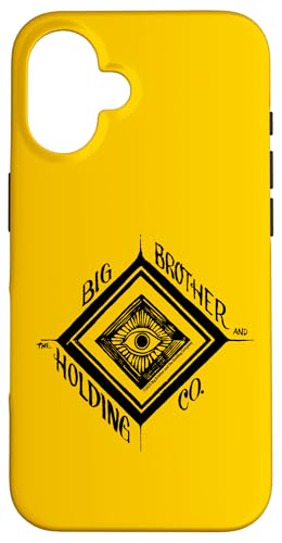 Big Brother und die Holdinggesellschaft Black Diamond Eye Hülle für iPhone 16 Big Brother und die Holdinggesellschaft Black Diamond Eye Hülle für iPhone 16 von Big Brother & The Holding Company