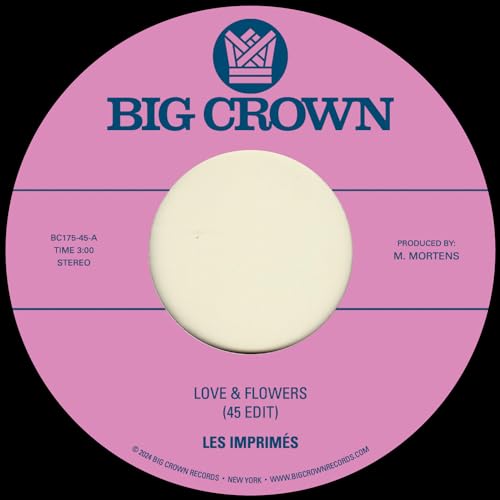 Love & Flowers (45 Edit) / You [Vinyl LP] von Big Crown