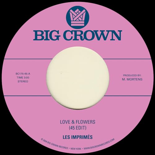 Love & Flowers (45 Edit) / You [Vinyl LP] von Big Crown