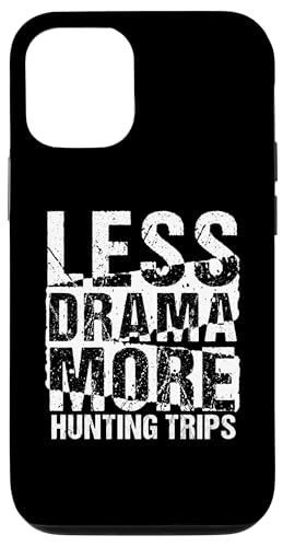 Jagdausrüstung Weniger Drama Mehr Jagdausflüge Lustiger Jäger Hülle für iPhone 12/12 Pro Jagdausrüstung Weniger Drama Mehr Jagdausflüge Lustiger Jäger Hülle für iPhone 12/12 Pro von Big Game Hunting Apparel