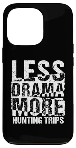 Jagdausrüstung Weniger Drama Mehr Jagdausflüge Lustiger Jäger Hülle für iPhone 13 Pro Jagdausrüstung Weniger Drama Mehr Jagdausflüge Lustiger Jäger Hülle für iPhone 13 Pro von Big Game Hunting Apparel