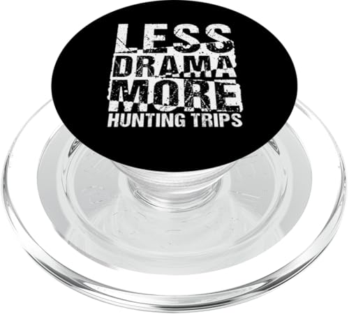 Jagdausrüstung Weniger Drama Mehr Jagdausflüge Lustiger Jäger PopSockets PopGrip für MagSafe Jagdausrüstung Weniger Drama Mehr Jagdausflüge Lustiger Jäger PopSockets PopGrip für MagSafe von Big Game Hunting Apparel