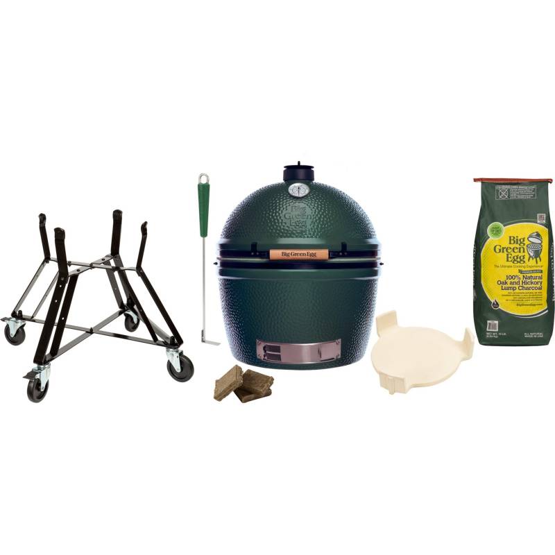 2XL, Starter-Paket, Holzkohlegrill von Big Green Egg