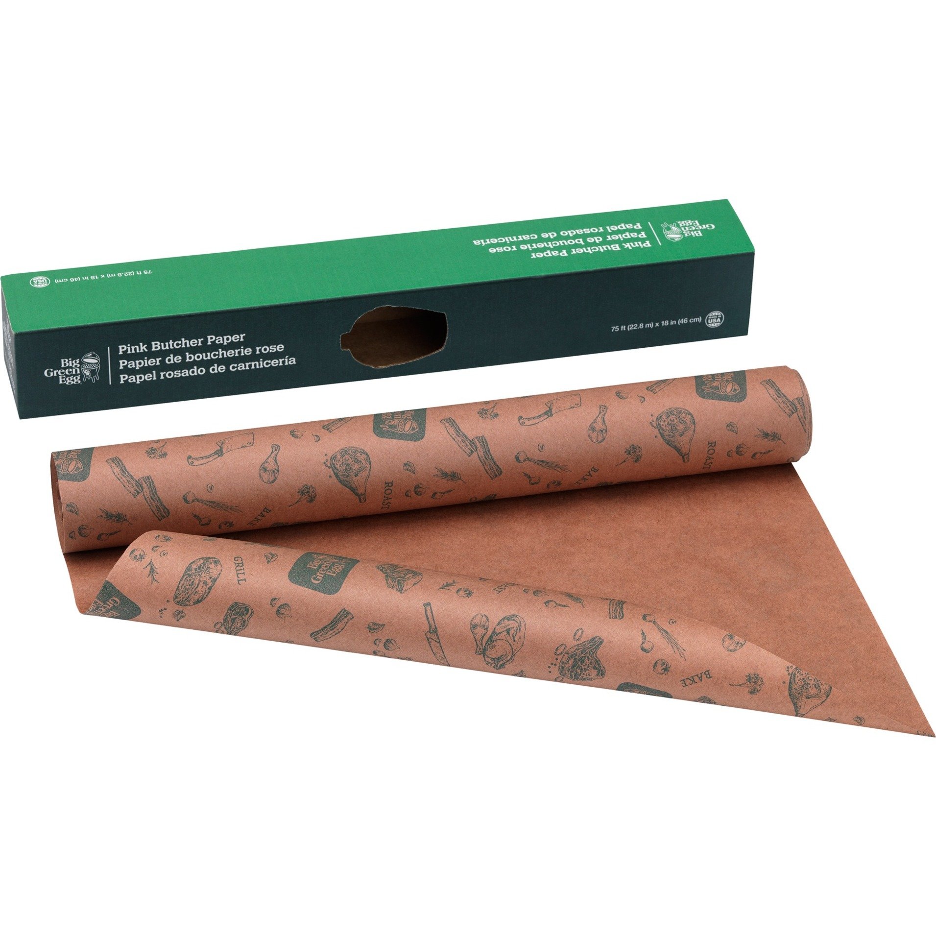 Butcher Paper, 22,8 Meter Rolle, Papier von Big Green Egg