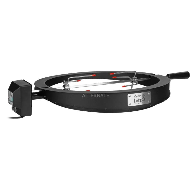 Drehspieß LetzQ Spit, 18", 5-teiliges Set, Grillspieß von Big Green Egg