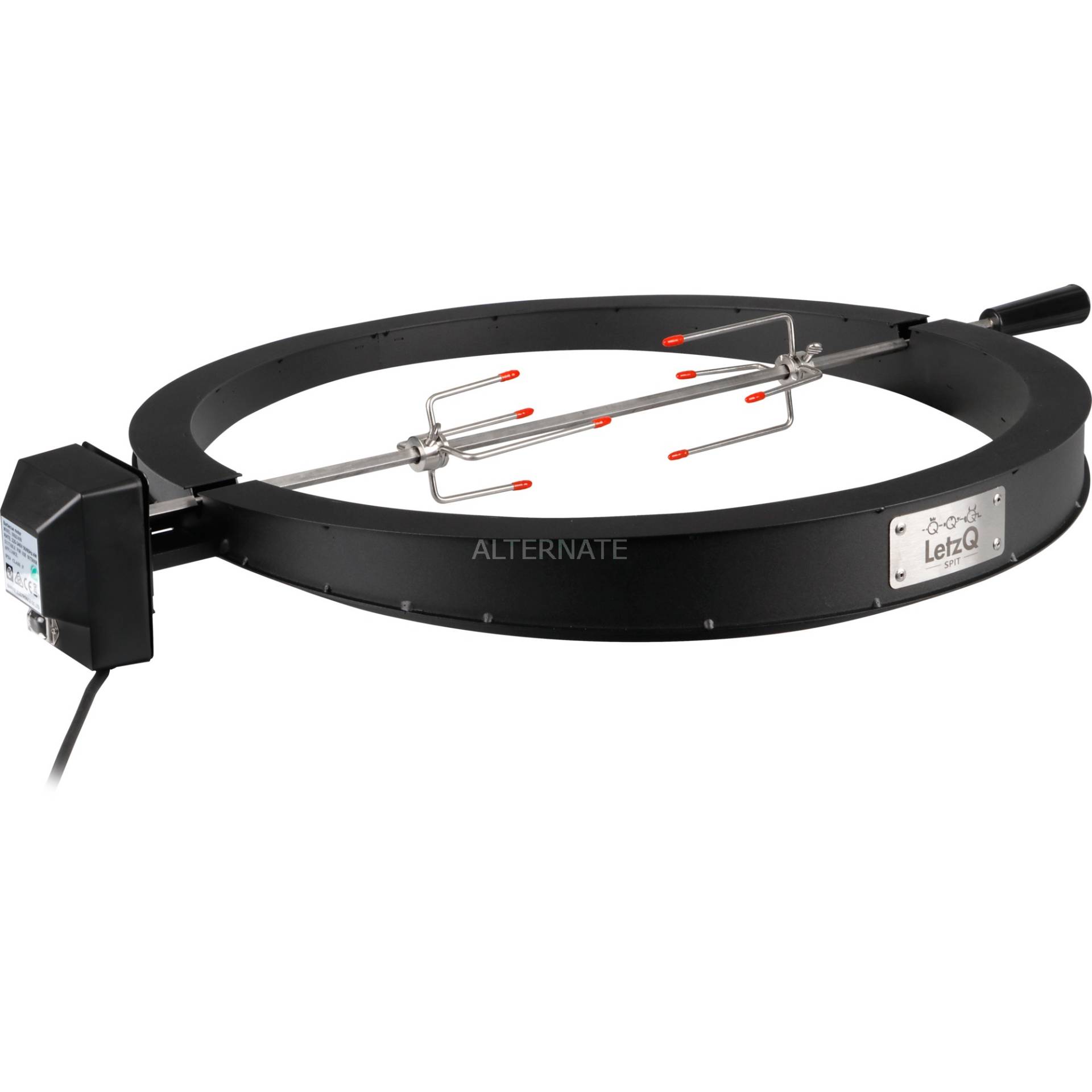 Drehspieß LetzQ Spit, 24", 5-teiliges Set, Grillspieß Drehspieß LetzQ Spit, 24", 5-teiliges Set, Grillspieß von Big Green Egg
