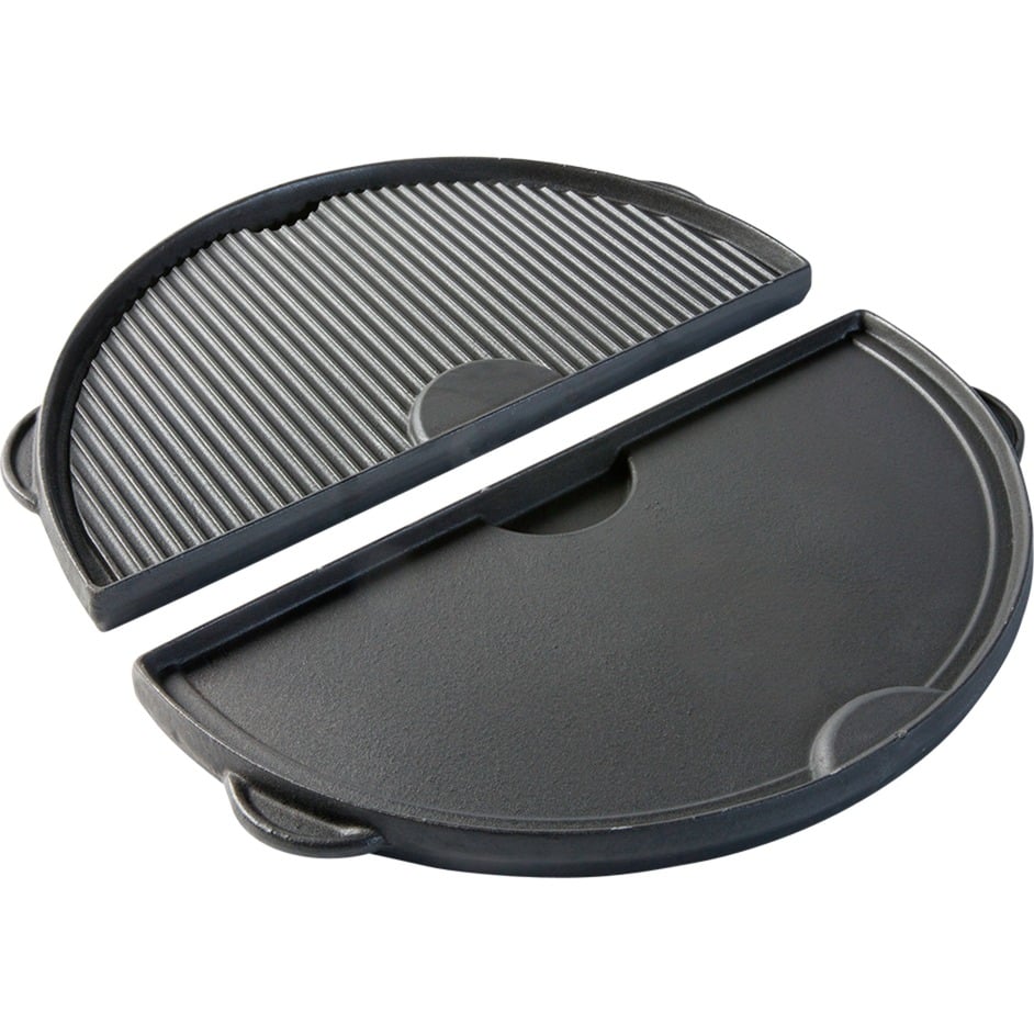 Halbrunde Grillplatte aus Gusseisen XL Halbrunde Grillplatte aus Gusseisen XL von Big Green Egg