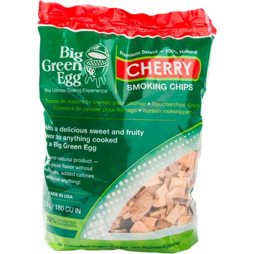 Holzchips Cherry, Räucherchips von Big Green Egg