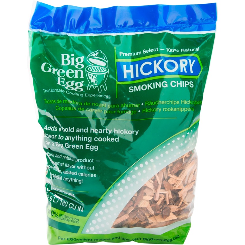 Holzchips Hickory, Räucherchips von Big Green Egg