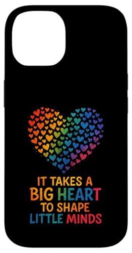Es braucht ein großes Herz, um kleine Köpfe zu formen. Hülle für iPhone 14 Es braucht ein großes Herz, um kleine Köpfe zu formen. Hülle für iPhone 14 von Big Heart Teacher Preschool Kindergarten Spelling