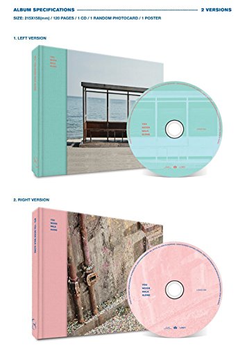 BTS BANGTAN BOYS - You Never Walk Alone [LEFT + RIGHT ver. SET] CD+Photobook+Photocard+Folded Poster [Audio CD] BTS BANGTAN BOYs von Big Hit Entertainment