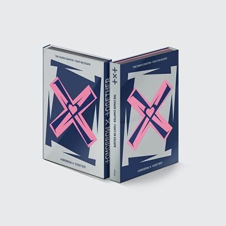 TXT [ THE CHAOS CHAPTER : FIGHT OR ESCAPE ] 2nd Album Repackage [ FIGHT Ver. ] CD+Photo Book+Lyric Book+Behind Poster+Photo Card+Stickers+Post Card+Poster+AR Card+OS Photo Card+Cut-out Board von Big Hit Entertainment