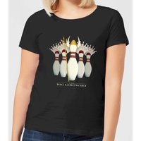 T-Shirt The Big Lebowski Pin Girls Damen - Schwarz - Damen - S von Original Hero