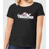 T-Shirt The Big Lebowski Treehorn Logo Damen - Schwarz - Damen - M von Big Lebowski