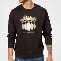 The Big Lebowski Pin Girls Pullover - Schwarz - L von Big Lebowski