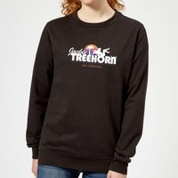 The Big Lebowski Treehorn Logo Damen Pullover - Schwarz - XS von Big Lebowski