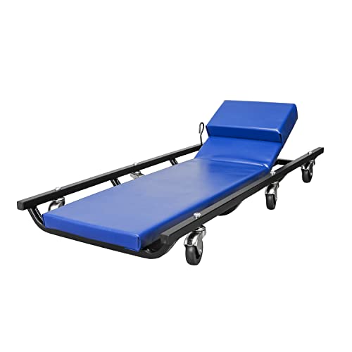 BIG RED TR6452 Torin Rolling Garage/Shop Creeper: 40" Padded Mechanic Cart with Adjustable Headrest and 6 Casters, Blue BIG RED TR6452 Torin Rolling Garage/Shop Creeper: 40" Padded Mechanic Cart with Adjustable Headrest and 6 Casters, Blue von Big Red