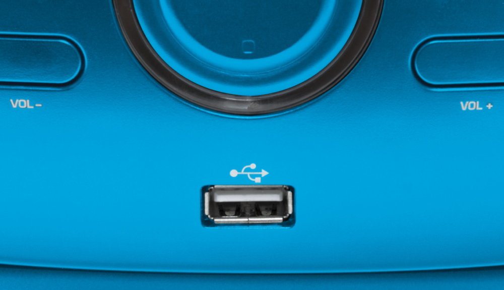 BigBen Bigben tragbarer CD Player CD61 blau USB MP3 FM Radio AUX-IN AU379310 CD-Player BigBen Bigben tragbarer CD Player CD61 blau USB MP3 FM Radio AUX-IN AU379310 CD-Player von BigBen
