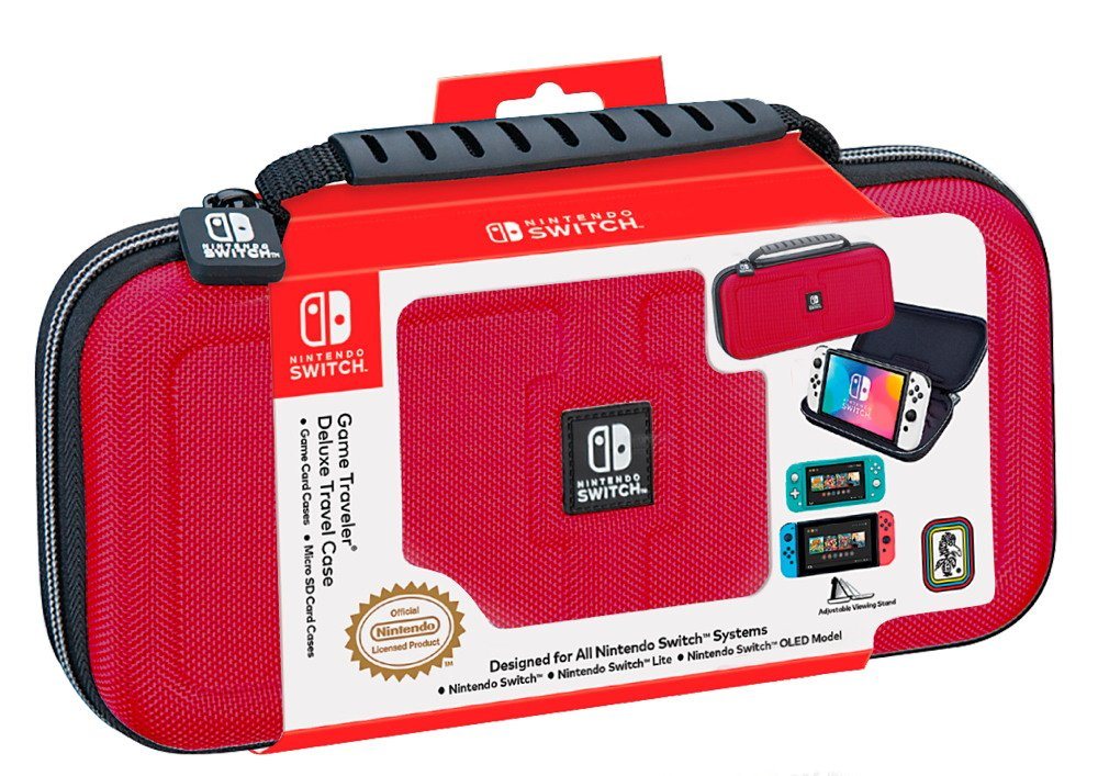 BigBen Nintendo-Schutzhülle Nintendo Switch / Lite / OLED Tasche NNS30 Transport Case rot AL112579 BigBen Nintendo-Schutzhülle Nintendo Switch / Lite / OLED Tasche NNS30 Transport Case rot AL112579 von BigBen