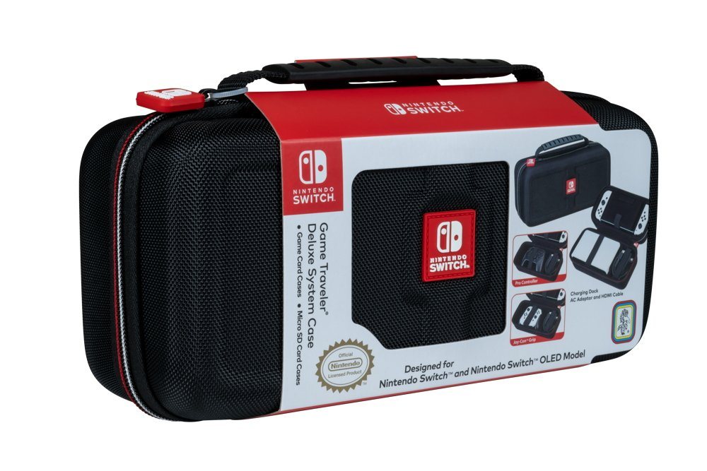 BigBen Nintendo-Schutzhülle Nintendo Switch / OLED Tasche NNS4000 Transport Case schwarz AL112449 von BigBen
