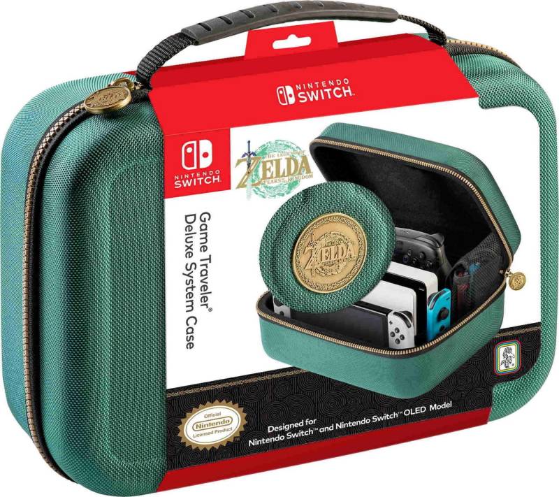 BigBen Nintendo-Schutzhülle Nintendo Switch Tasche komplette System Deluxe Case Zelda AL112791 von BigBen