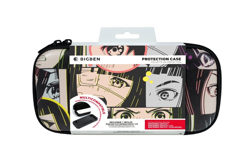 BigBen Nintendo-Schutzhülle für Nintendo Switch / Lite / OLED Tasche Manga Transport Case BB017465 von BigBen