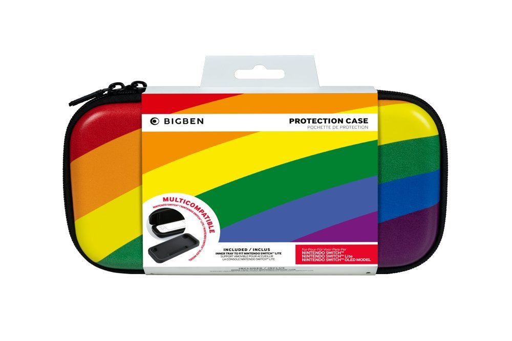 BigBen Nintendo-Schutzhülle für Nintendo Switch / Lite / OLED Tasche Regenbogen Case BB017601 BigBen Nintendo-Schutzhülle für Nintendo Switch / Lite / OLED Tasche Regenbogen Case BB017601 von BigBen