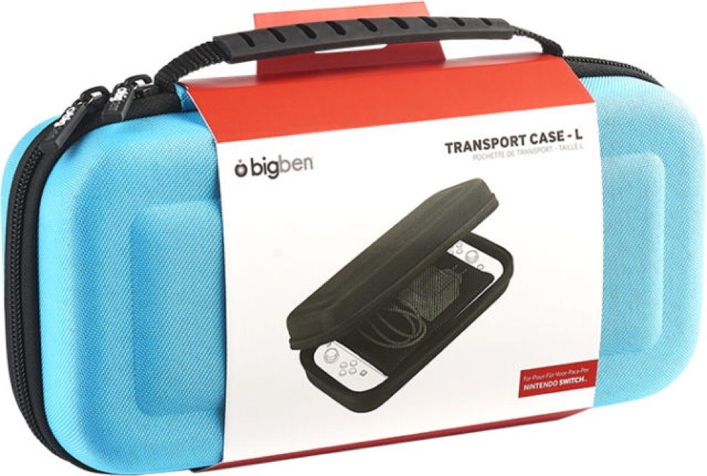 BigBen Nintendo Switch Tasche Classic L Transport Case blau BB361971 Zubehör Nintendo BigBen Nintendo Switch Tasche Classic L Transport Case blau BB361971 Zubehör Nintendo von BigBen