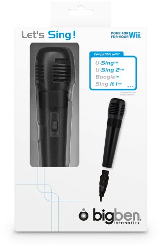 Let's Sing! Mikrofon für Nintendo Wii (Single Set) von BigBen