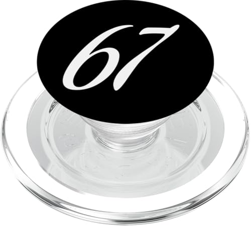 67 Jahre Alt, Lustiger Songtext, Nummer 67 Meme PopSockets PopGrip für MagSafe von BigBossBrand