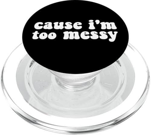 Weil Ich Zu Chaotisch Bin, Trendige Songtexte, Zitat PopSockets PopGrip für MagSafe Weil Ich Zu Chaotisch Bin, Trendige Songtexte, Zitat PopSockets PopGrip für MagSafe von BigBossBrand