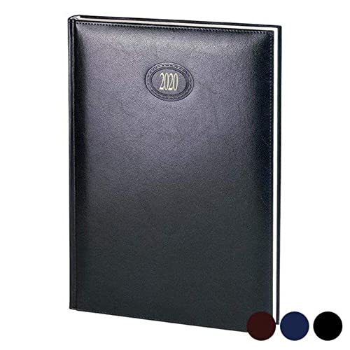 BigBuy Office 142101 Agenda 2020, Burgunderrot, 17,5 x 24,5 x 2 cm von BigBuy Office