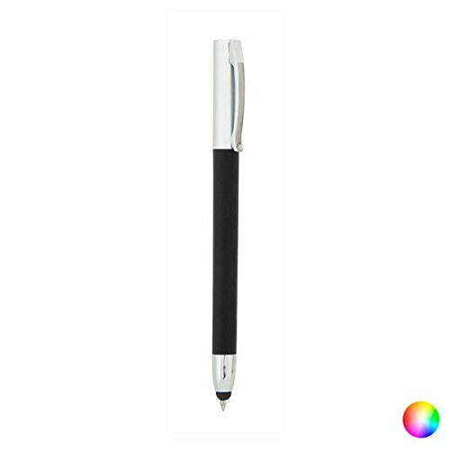 BigBuy Office 145007 Kugelschreiber mit Eingabestift, silberfarben von BigBuy Office