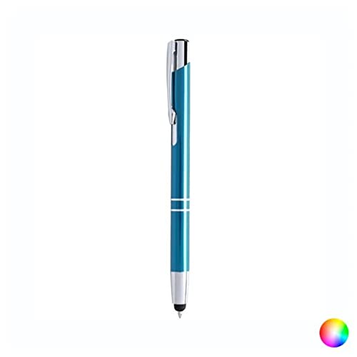 BigBuy Office 145121 Kugelschreiber mit Eingabestift, Blau von BigBuy Office