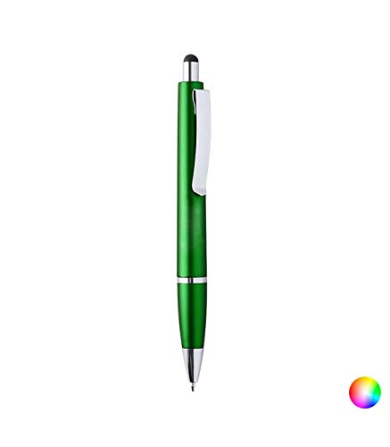 BigBuy Office 146211 Kugelschreiber mit Eingabestift und LED, Grün von BigBuy Office