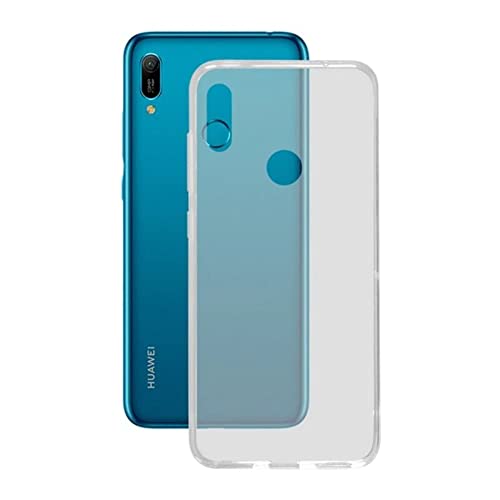 BigBuy Tech S1903016 Schutzhülle für Huawei Y6 2019 Flex TPU, transparent von BigBuy Tech