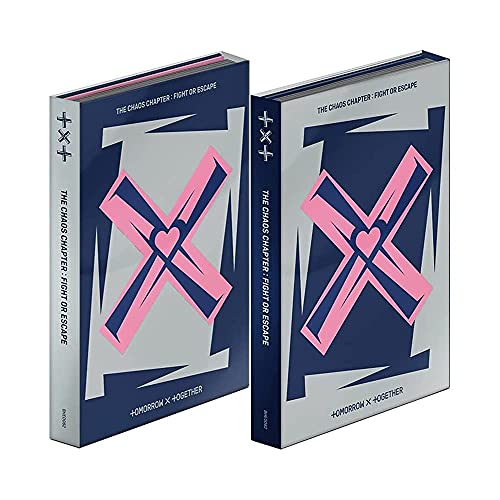 TXT The Chaos Chapter: Fight or Escape Album [ FIGHT + ESCAPE ] 2 VER. CD/ Diary Post Card/ Photo Book Photo Card/Sticker/ Mini Poster(On pack) /PreOrder Benefit,Extra Photocards von BigHit Ent.