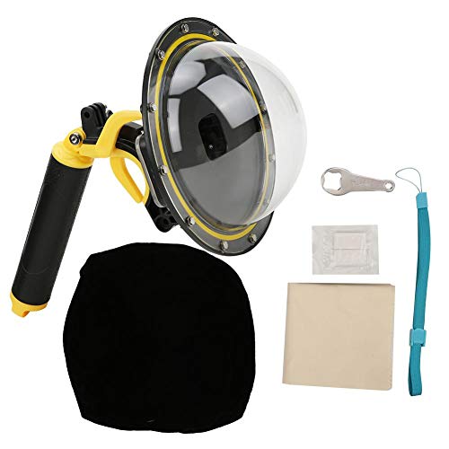 BigKing Diving Dome Port, GP-DMP-T08 Fisheye Sphere Schnorcheln Wasserdichter Diving Cover Dome Port Schwimmgriff für GoPro Hero 8 Aus Kunststoff und Metall BigKing Diving Dome Port, GP-DMP-T08 Fisheye Sphere Schnorcheln Wasserdichter Diving Cover Dome Port Schwimmgriff für GoPro Hero 8 Aus Kunststoff und Metall von BigKing