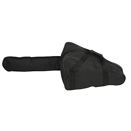 Kettensägen-Tasche, Kettensägen-Tragetasche Hochleistungs-wasserdichte tragbare Oxford-Stoff-Tasche für Holzfäller(22inch-Black) von BigKing