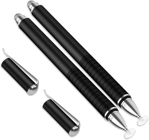 Bigben 2-in-1-Eingabestift, hohe Präzision, für Smartphone und Tablet, Schwarz, 2 Stück Bigben 2-in-1-Eingabestift, hohe Präzision, für Smartphone und Tablet, Schwarz, 2 Stück von Bigben Connected