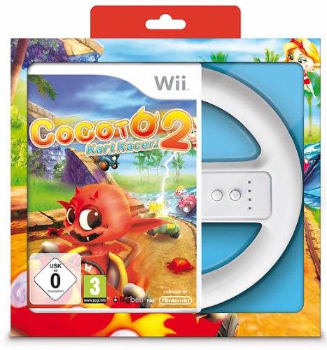 Cocoto Kart Racer 2 inkl. Lenkrad - [Nintendo Wii] von Bigben Interactive