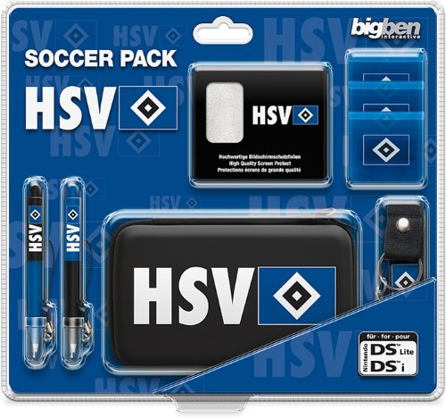 Nintendo DS Lite/DSi - Zubehör Set Soccer-Pack "Hamburger SV" von Bigben Interactive GmbH
