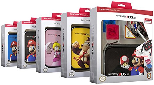 Nintendo new 3DS XL / 3DS XL - Zubehör-Set "Official Essential Mario Pack" (farblich sortiert, Farbe nicht wählbar) von Bigben Interactive