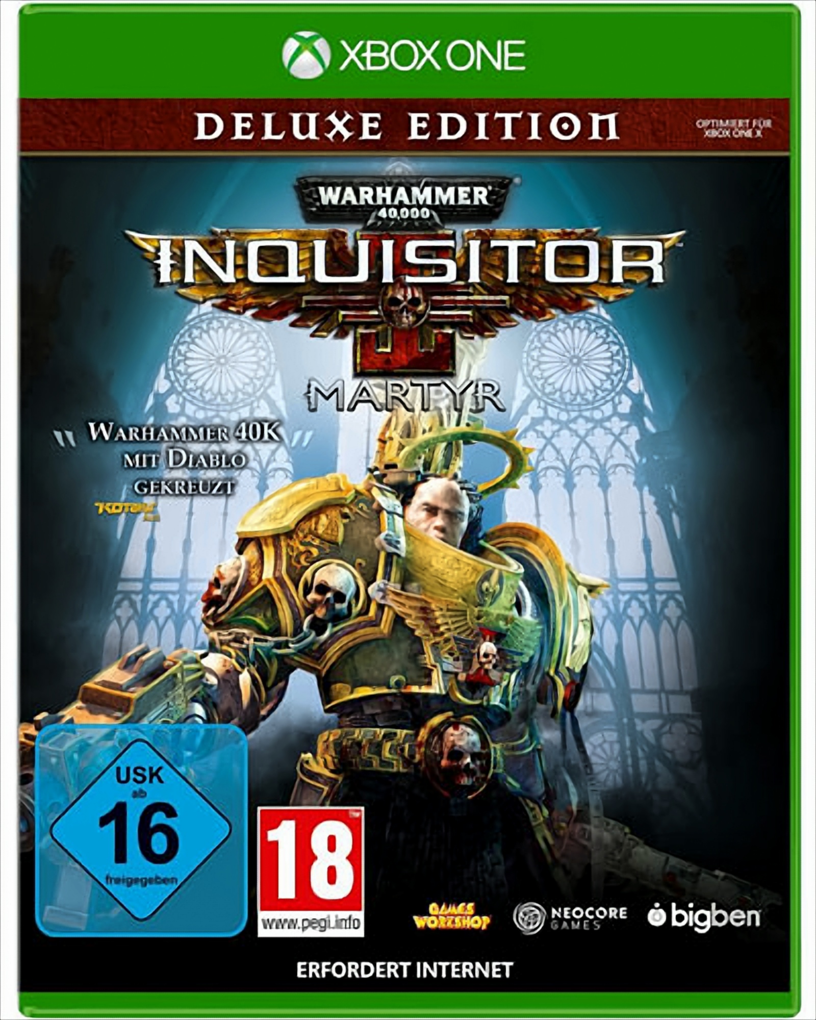 Warhammer 40.000 - Inquisitor Martyr DeLuxe Edition Xbox O Warhammer 40.000 - Inquisitor Martyr DeLuxe Edition Xbox O