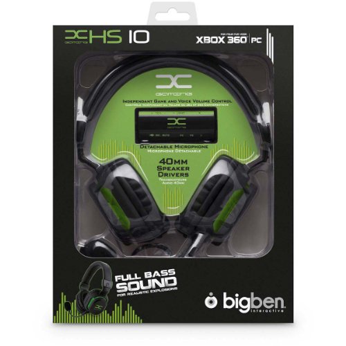 Xbox 360 - Gaming Headset XHS 10 (Xbox 360+PC) von Bigben Interactive