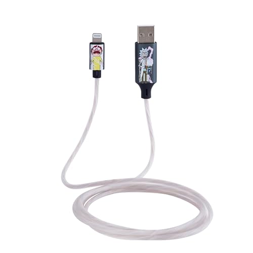 Rick & Morty Light-Up MFI Ladekabel von Bigben