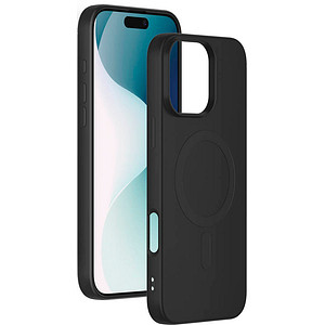 bigben Handy-Cover für Apple iPhone 16 Pro schwarz von Bigben