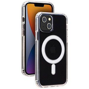 bigben Hybrid Case mit MagSafe Handy-Cover für Apple iPhone 13, iPhone 14 transparent von Bigben